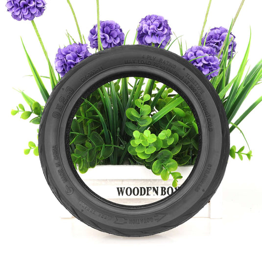 9x2.3 Inner and Outer Tire Set 9 Inch with Straight Valve for NIU KQI 1 | ULIP