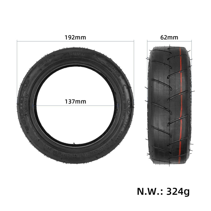 갤러리 뷰어에 이미지 로드, 8.5x2.00-5.5 Outer Tire 8.5 Inch Pneumatic Tyre for Inokim Light Series V2 | ULIP
