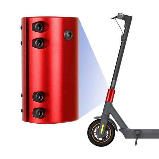 Red Reinforced Folding Holder Rugged Vertical Pole Base for Segway Ninebot Max G30 / G30D | ULIP