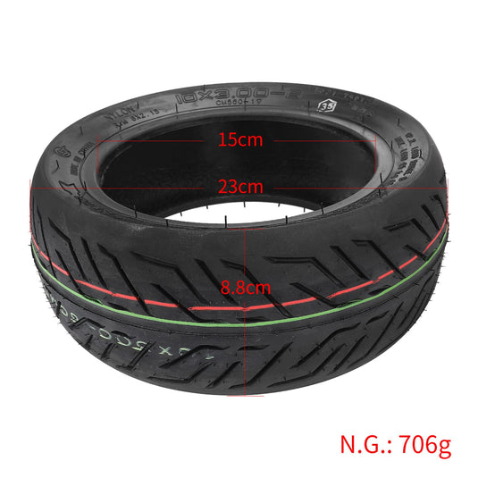 10x3.00-6 Tubeless Tire 10 Inch Vacuum Tyre for Kugoo M4 Pro and Zero 11X | ULIP