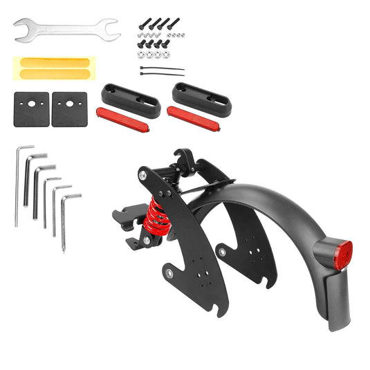 V2 Patented Rear Suspension Kit with Mudguard & Taillight for Segway Ninebot Max G30 / G30D | ULIP