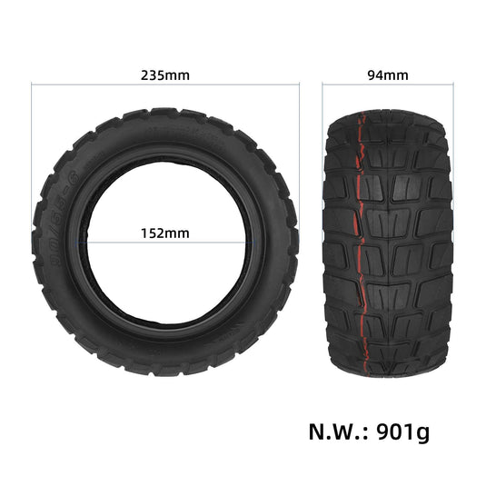 90/55-6 (10 Inch) Off-Road Vacuum Tubeless Tire for Kugoo M5 Pro & Kukirin M5 Pro | ULIP
