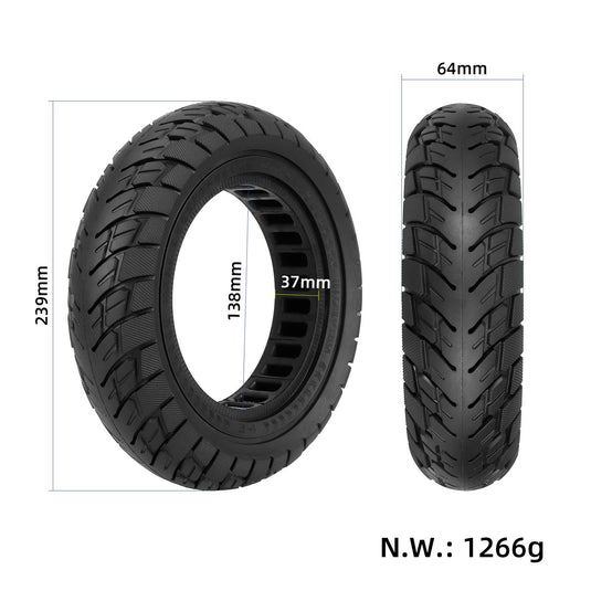 10x2.5 (10 Inch) Solid Tire with 37mm Slot for Kugoo M4 | ULIP