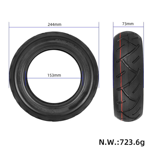 10x3.0 City Road Tubeless Tire 10 Inch Vacuum Tyre for Kugoo M4 Pro and Zero 10X | ULIP