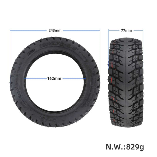 10x2.75-6.5 Widen Off-Road Tubeless Tire 10 Inch for Kukirin G2 G3 G2 Ultra & Dualtron 3 | ULIP