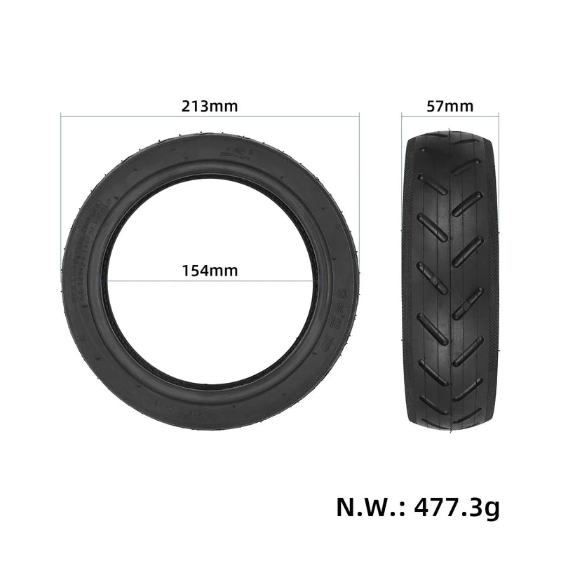 Cargue la imagen en el visor de la galería, 9x2 Tubeless Tire 9 Inch Vacuum Tyre for Electric Scooters | ULIP
