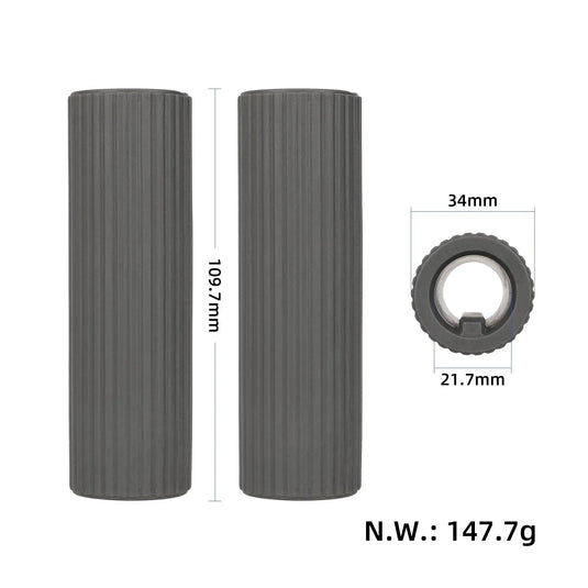 Ergonomic Anti-Slip Gray Handlebar Grips for Xiaomi 5 / 5 Pro / 5 Max | ULIP
