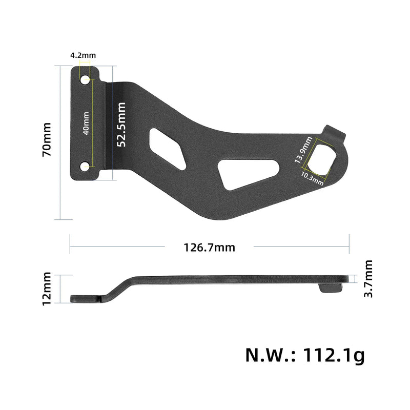 갤러리 뷰어에 이미지 로드, Right Rear Fender Support Bracket for Kukirin G4 Max | ULIP
