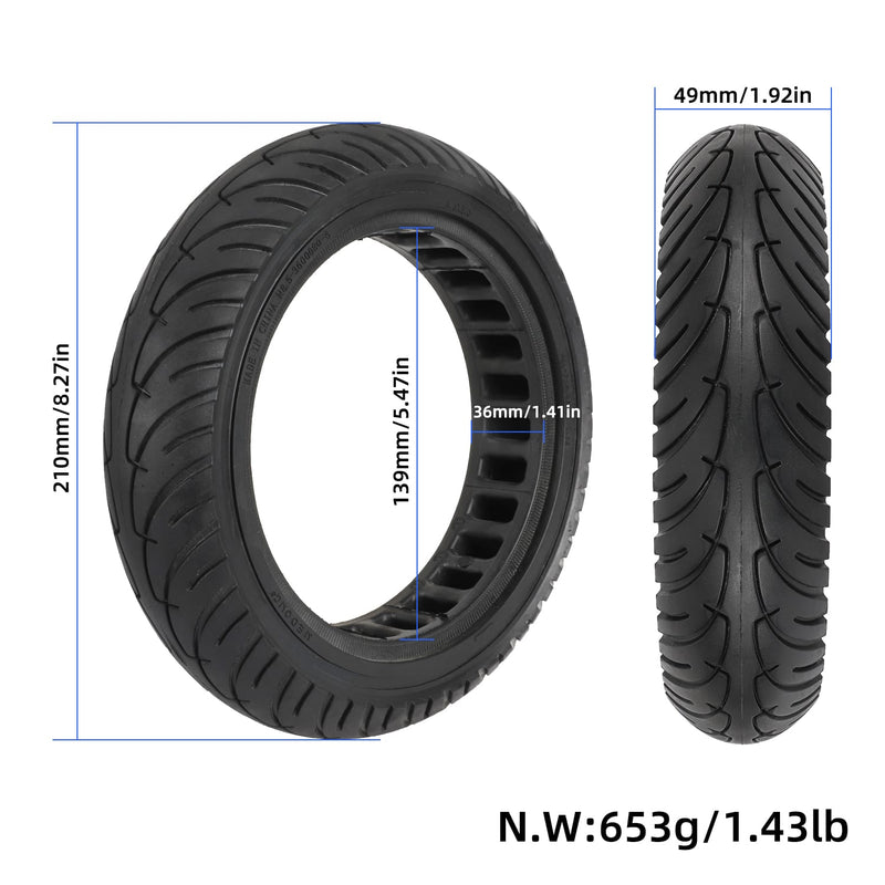 Загрузить изображение в просмотрщик галереи, 8.5x2 Honeycomb Solid Tire 8.5 Inch for Xiaomi M365, 1S and Pro | ULIP
