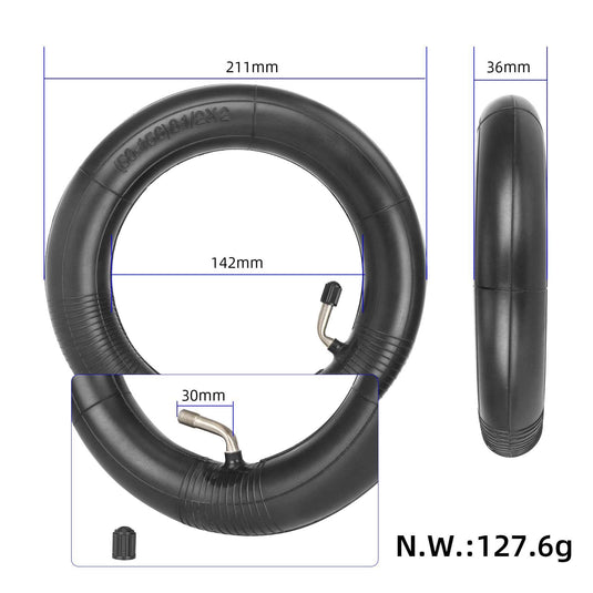 8.5 Inch 8 1/2x2 Reinforced Inner Tube with 45° Bent Valve for Xiaomi M365 & Xiaomi Pro | ULIP
