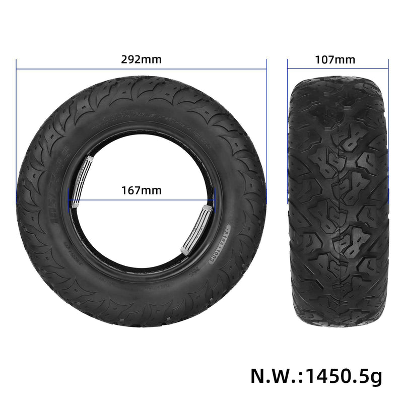 Laden Sie das Bild in Galerie -Viewer, 105/75-6.5 Off-Road Tubeless Tire 12 Inch Vacuum Tyre for Electric Scooters and Balance Bikes | ULIP
