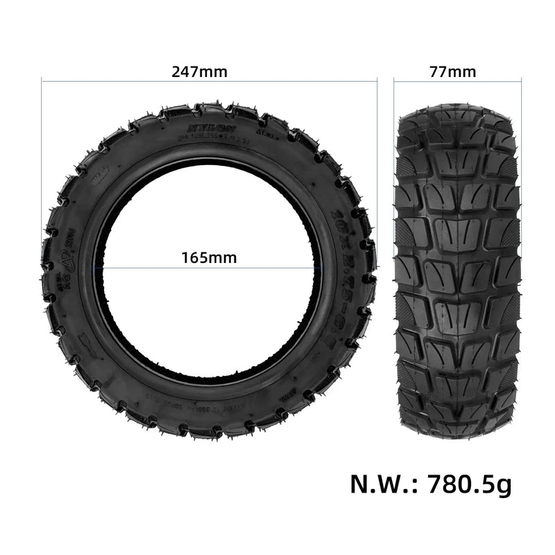Cargue la imagen en el visor de la galería, 10x2.75-6.5 Tubeless Tire 10 Inch Vacuum Tyre for Electric Scooter | ULIP
