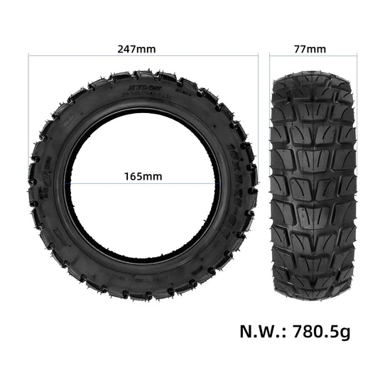 10x2.75-6.5 Tubeless Tire 10 Inch Vacuum Tyre for Electric Scooter | ULIP