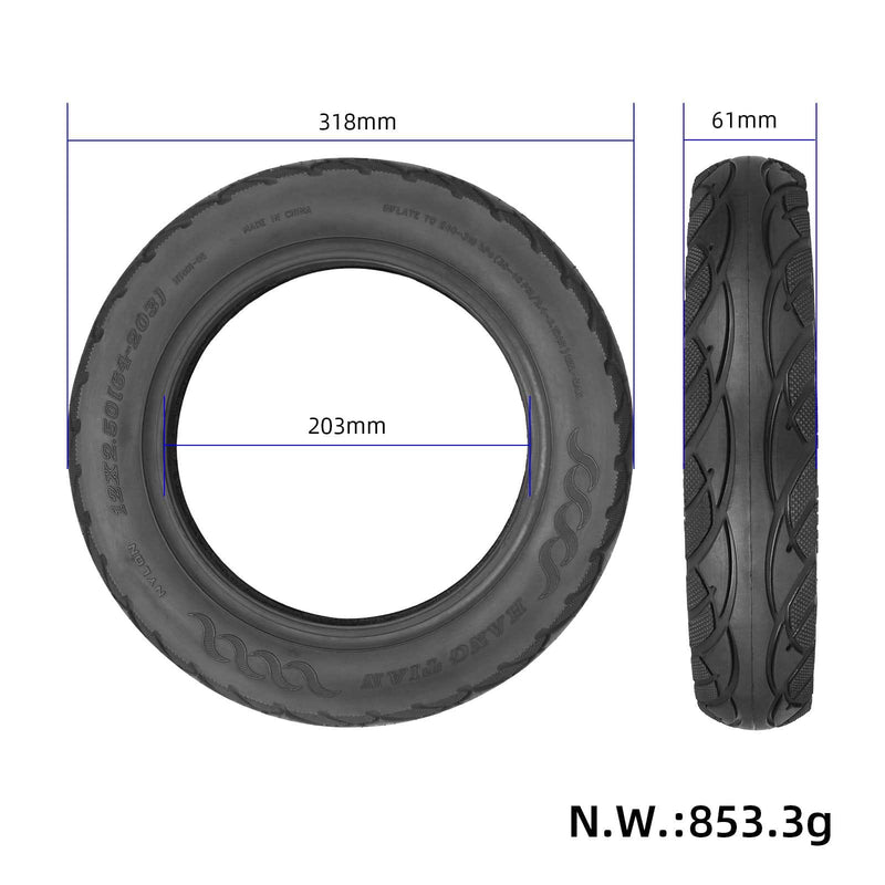 Cargue la imagen en el visor de la galería, 12x2.50 (64-203) Outer Tire 12 Inch for Electric Vehicles and E-Bikes | ULIP
