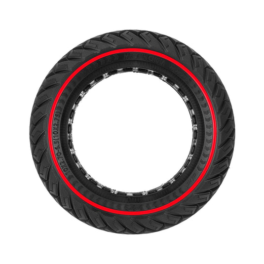 10x2.70-6.5 (10 Inch) Off-Road Solid Tire with Red Circle for Kugoo G-booster | ULIP