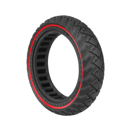60/65-6.9 Off-Road Honeycomb Solid Tire 10 Inch with Red Circle for Segway Ninebot Max G2 / G65 | ULIP