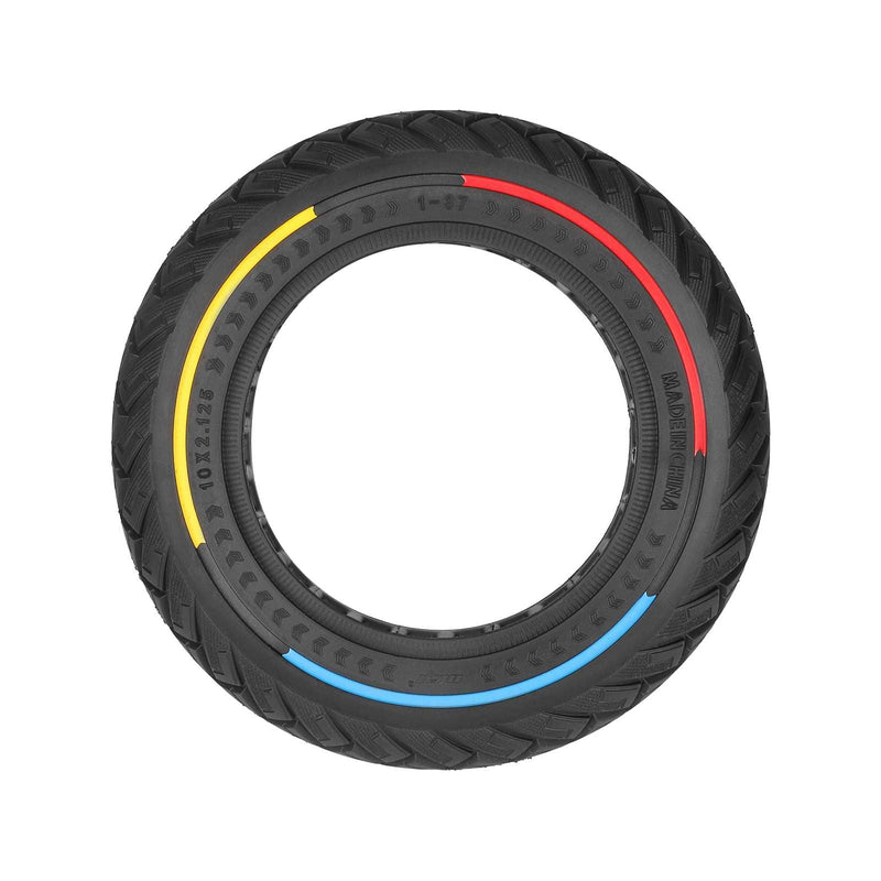 Cargue la imagen en el visor de la galería, 10x2.125 Off-Road Solid Tire 10 Inch with 3-Color Circle (ID 141mm) for Xiaomi M365 Pro Pro2 1S and HX X6 X7 X8 | ULIP
