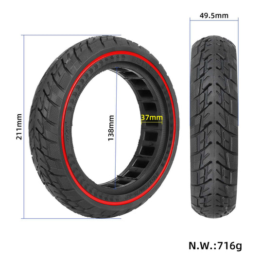 8.5x2 (50/75-6.1) Off-road Solid Tire 8.5 Inch for Xiaomi M365 Pro Pro2 1S Mi3 | ULIP