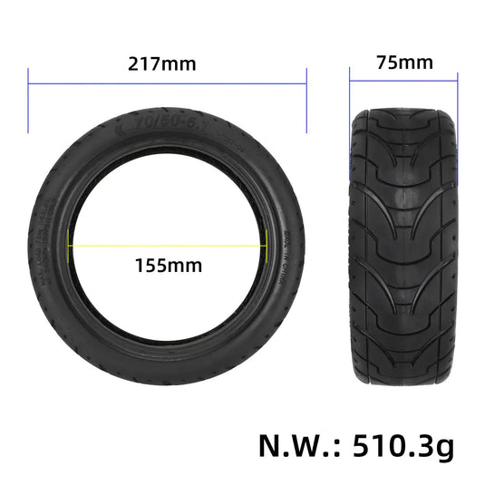 70/50-6.1 (8.5 Inch) Wide Road Pneumatic Outer Tire for DUALTRON MINI | ULIP