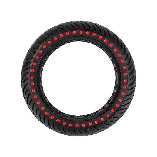 8.5x2.0 (50/75-6.1) Honeycomb Solid Tire 8.5 Inch with Red Dots for Xiaomi M365 | ULIP