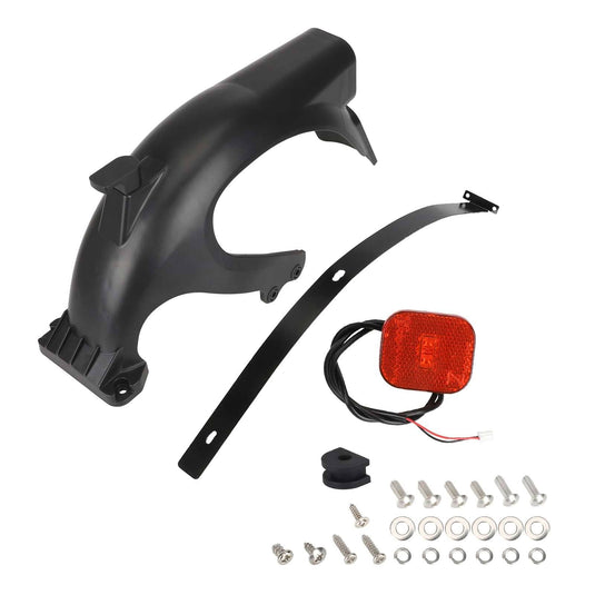 Rear Fender Mudguard Kit with LED Tail Light & Support Bracket for Segway Ninebot Max G2 | ULIP