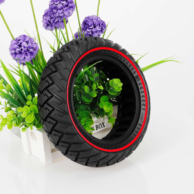 Load image into Gallery viewer, 10x2.70-6.5 (10 Inch) Off-Road Solid Tire with Red Circle for Kugoo G-booster | ULIP
