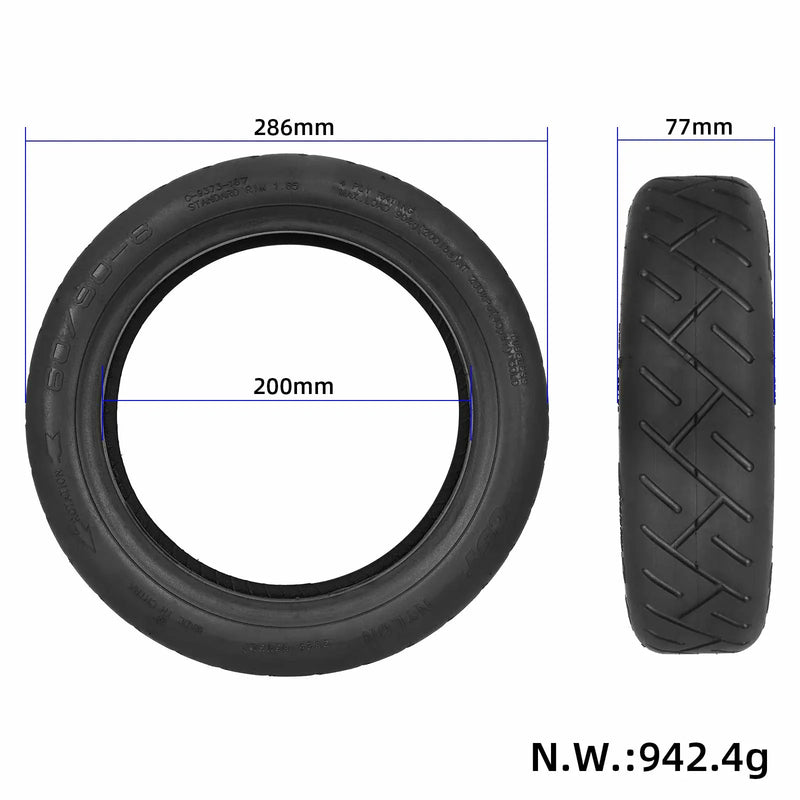 Chargez l'image dans la visionneuse de la galerie, 12 Inch 60/90-8 Tubeless Tire Wear-Resistant Vacuum Tyre for Xiaomi 5 Plus &amp; Xiaomi 6 | ULIP
