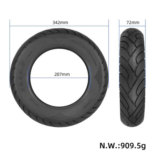 12x3.0 Tubeless Tire 12 Inch Vacuum Tyre for Electric Scooter and Self-Balance Vehicle | ULIP