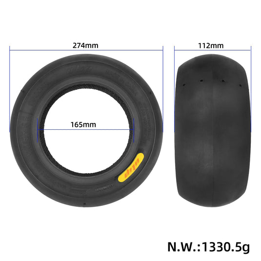 11 Inch 110/55-6.5 Semi-Hot Melt Tubeless Tire High-Grip Track Racing Tyre for High-Performance Electric Scooters | ULIP