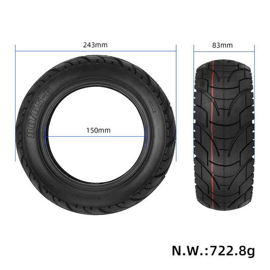 80/65-6 Outer Tire 10 Inch for Zero 10X, Kugoo M4, and Dualtron | ULIP