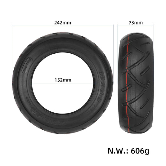 10x3.0 (10 Inch) City Road Pneumatic Tire for Kukirin G4 Pro, Kugoo M4 Pro & Zero | ULIP