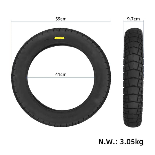 20 Inch 20x4.5 Fat City Road Outer Tire Heavy Duty Extra Wide for Electric Fat Bike, Snow & Beach Bicycle | ULIP