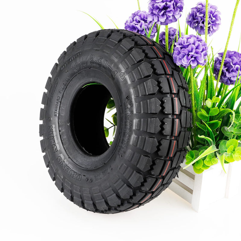 Laden Sie das Bild in Galerie -Viewer, 4.10/3.50-4 Heavy Duty Outer Tire 10 Inch for Goped and Electric Scooter | ULIP
