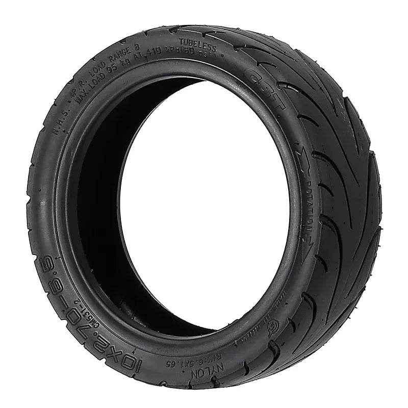 Загрузить изображение в просмотрщик галереи, 10x2.70-6.5 (10 Inch) Wide Tubeless Tire Replacement for Segway Ninebot Max G30 / G2 | ULIP
