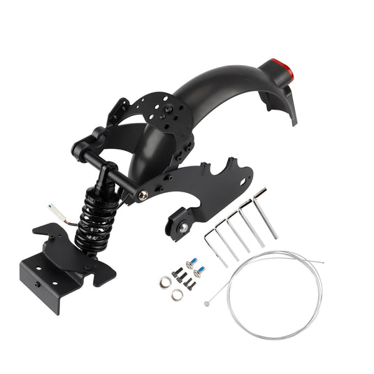 Rear Suspension Kit with Mudguard & LED Tail Light for Segway Ninebot F20 F25 F30 F40 | ULIP