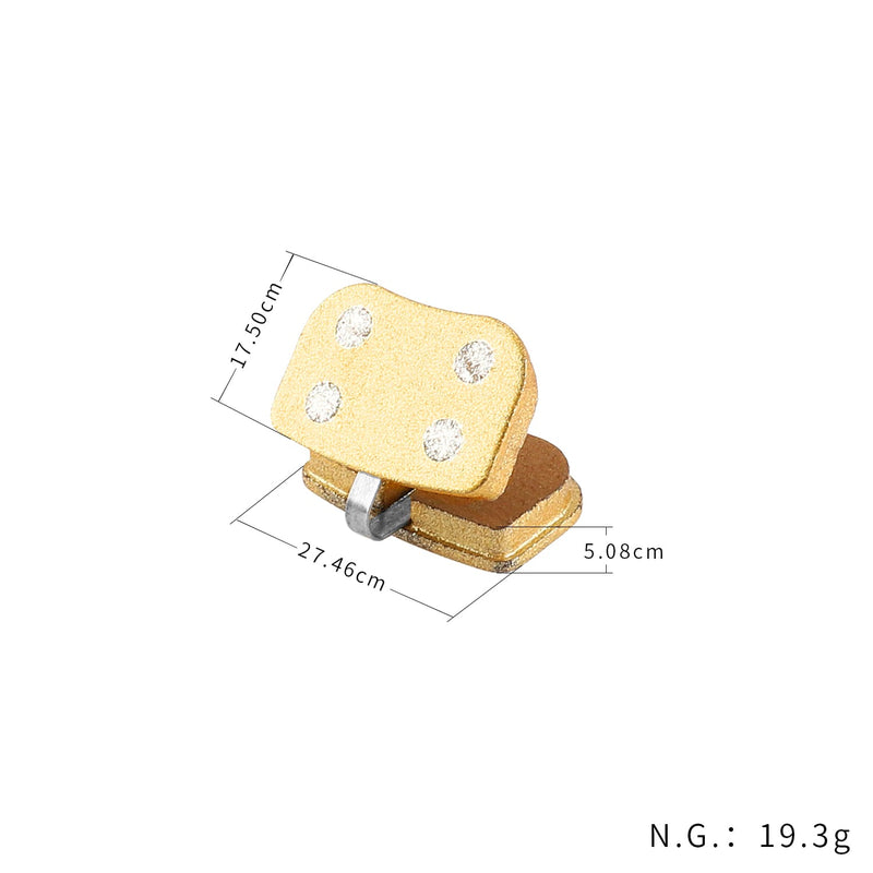 갤러리 뷰어에 이미지 로드, Full-Metallic Disc Brake Pads for AOBANG BOLI AONUOSAI | ULIP
