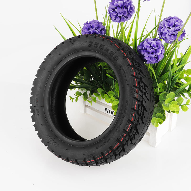 Cargue la imagen en el visor de la galería, 10 Inch 255x80 (10x3.0) Off-Road Tubeless Tire Widen Vacuum Tyre for Electric Scooters | ULIP
