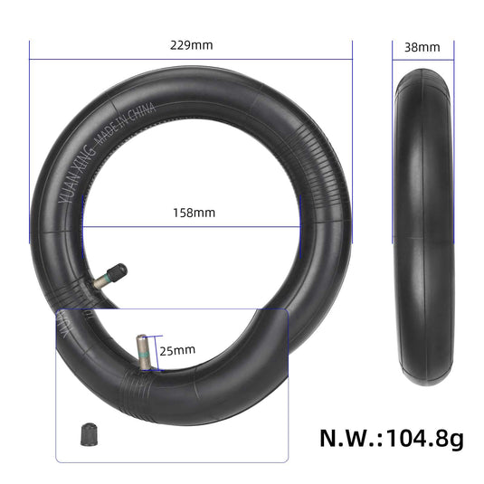 Ulip store 10x2.125 inner tube and tire set for 10-inch electric scooter, durable scooter tire and inner tube assembly.