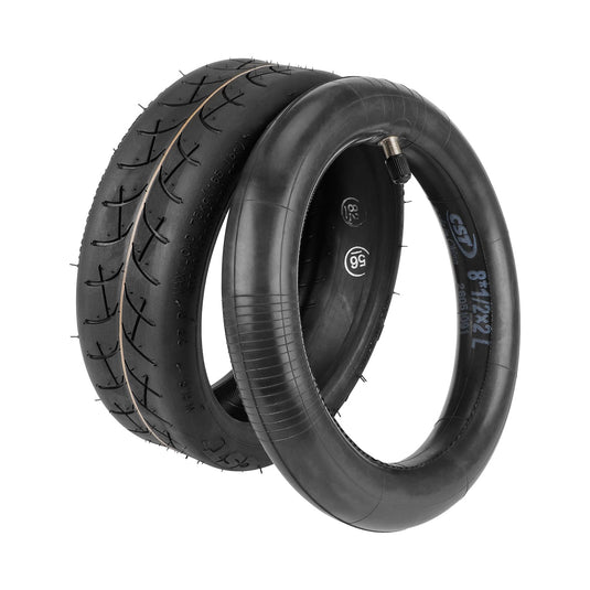 8.5 Inch 8 1/2x2 Pneumatic Outer Tire and Inner Tube Set for Xiaomi M365 & Xiaomi Pro | ULIP