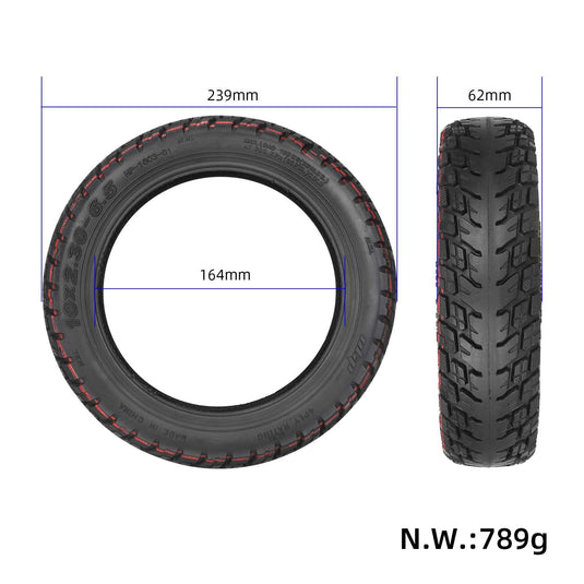 10 Inch 10x2.30-6.5 Self-Repairing Tubeless Tire with Jelly Gel for NIU KQI 2 Electric Scooter | ULIP