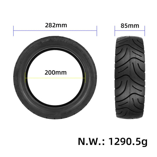 11 Inch 75/65-8 Tubeless Tire Anti-Slip & Wear-Resistant Vacuum Tyre for Electric Scooter & E-Bike | ULIP