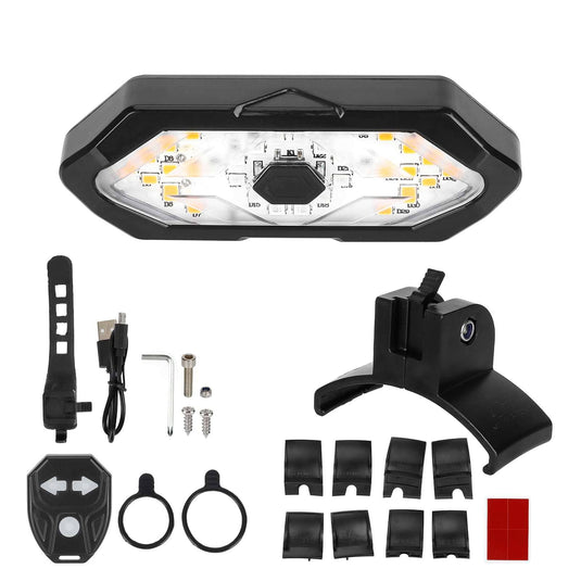 Wireless Remote Turn Signal LED Tail Light with 32 LEDs for Xiaomi M365 Pro 4 Ultra & Ninebot Max G30 | ULIP