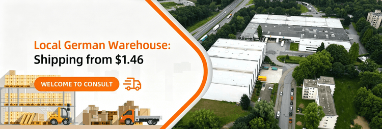 Local German warehouse shipping services from $1.46, Ulipstore logistics and fulfillment center.