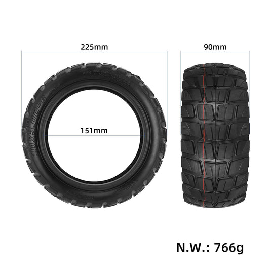 10*3.00-6 Off-roadTubeless Tire 10 inch Pneumatic Tire off-road Road Widened Type Vacuum Tire 10*3.00-6 10x3.00-6 Tubeless Tire for Kugoo M4 Pro Electric Scooter 10 Inch City-road Vacuum Tire 10x3 Inch Tyre