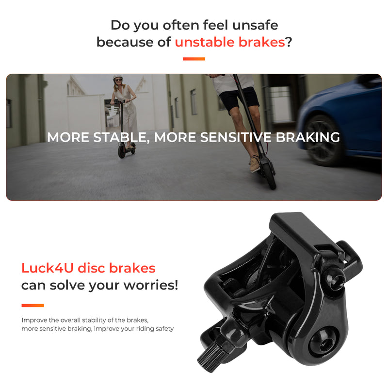 Load image into Gallery viewer, ulip Brake Caliper Replacement Parts for xiaomi 3 xiaomi 4 Electric Scooter Disc Brake Accessories
