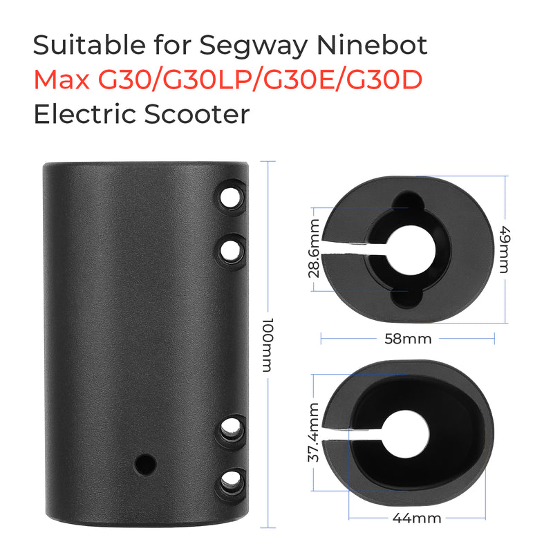 Load image into Gallery viewer, ulip Electric Scooters Folding Clamp Aluminum Vertical Rod Rugged Lock Parts Tighten Clamp Accessories for Segway Ninebot Max G30 G30LP G30E G30D
