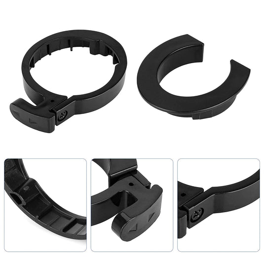 ulip Elektro-Scooter-Ring, Schnalle vorne, runder Sicherungsring, kompatibles Scooter-Zubehör für Xiaomi M365 1s Pro Pro2 Essential Lite Scooter-Teile 