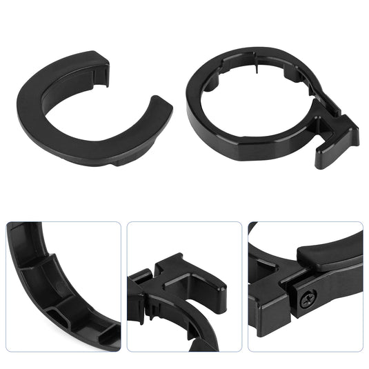 ulip Elektroroller-Ringschnalle vorne runder Sicherungsring, kompatibles Rollerzubehör für Segway Ninebot Max G30/G30E ll/G30 LE/G30D/G30LP-Rollerteile 