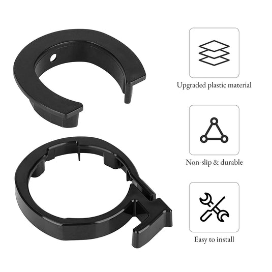 ulip Electric Scooter Ring Buckle Front Round Locking Ring Compatible Scooter Accessories for Segway Ninebot Max G30/G30E ll/G30 LE/G30D/G30LP Scooter Parts