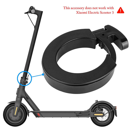 ulip Electric Scooter Ring Buckle Front Round Locking Ring Compatible Scooter Accessories for Xiaomi M365 1s Pro Pro2 Essential Lite Scooter Parts